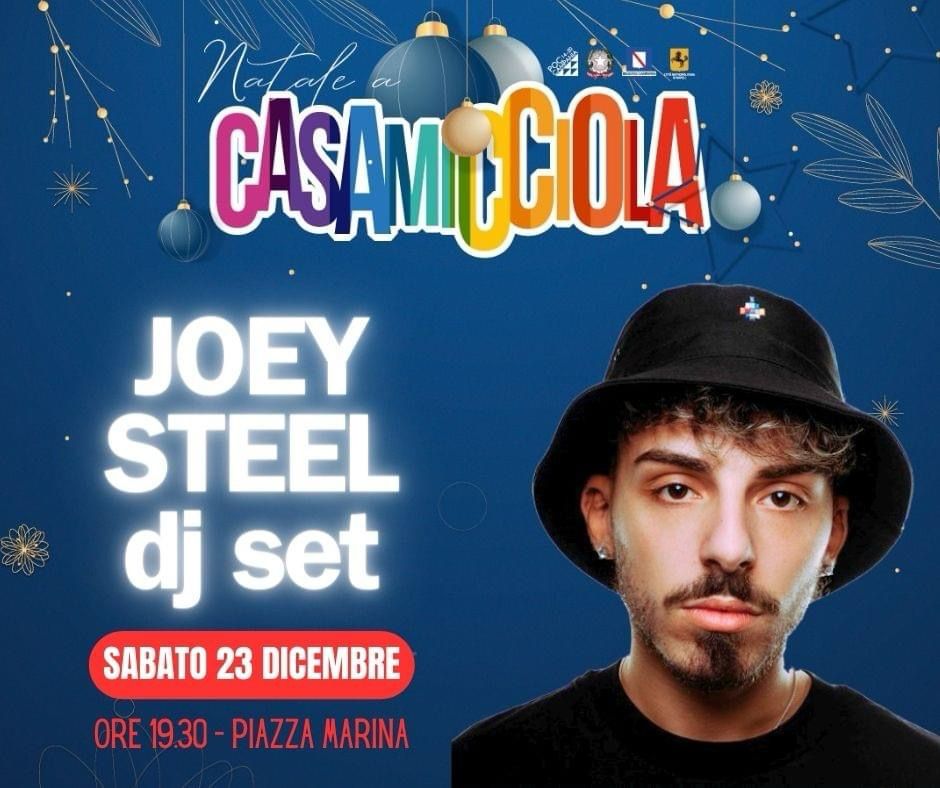 Natale a Casamicciola: discoteca sotto le stelle con Joey Steel